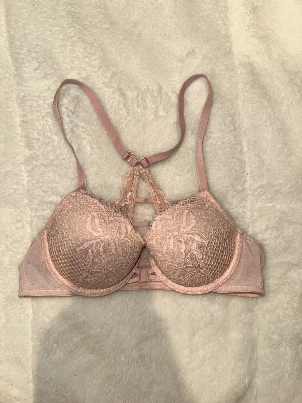 pink auden bra